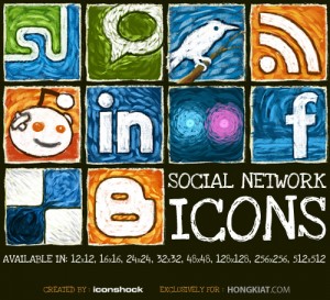 Icone social media