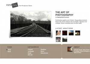 Temi gratis wordpress per fotografi